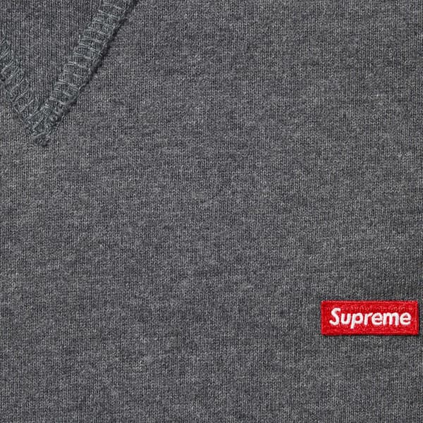 Supreme Small Box Crewneck - Charcoal (front)