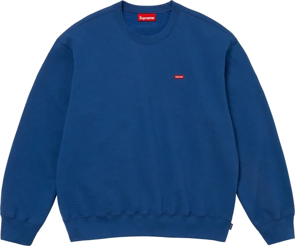 Supreme Small Box Crewneck - Dark Royal (front)