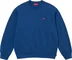 Supreme Small Box Crewneck - Dark Royal (front)