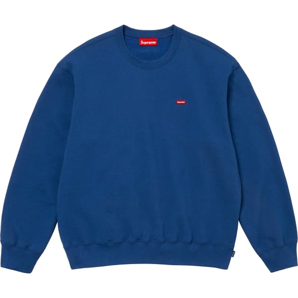 Supreme Small Box Crewneck - Dark Royal (front)