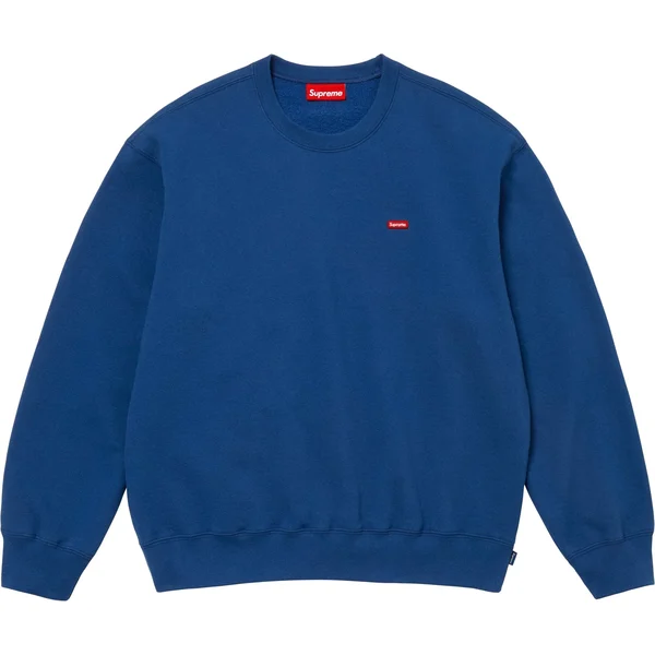 Supreme Small Box Crewneck - Dark Royal (front)