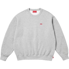 Supreme Small Box Crewneck Heather Grey