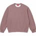 Supreme Small Box Crewneck - Heather Mauve (front)