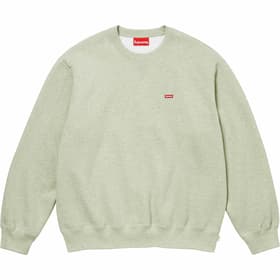 Supreme Small Box Crewneck Heather Mint