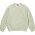 Supreme Small Box Crewneck - Heather Mint (front)