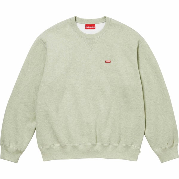 Supreme Small Box Crewneck - Heather Mint (front)