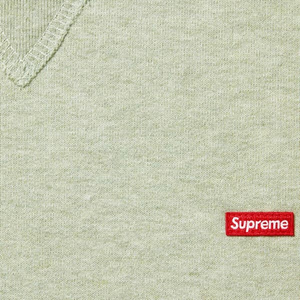 Supreme Small Box Crewneck - Heather Mint (front)