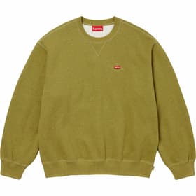 Supreme Small Box Crewneck Heather Olive