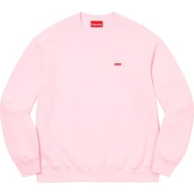 Supreme Small Box Crewneck Light Pink