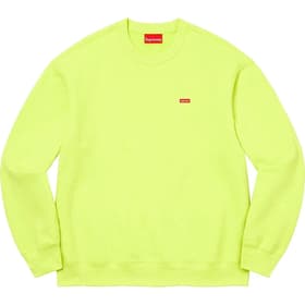 Supreme Small Box Crewneck Lime