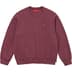 Supreme Small Box Crewneck - Maroon (front)