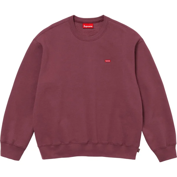 Supreme Small Box Crewneck - Maroon (front)