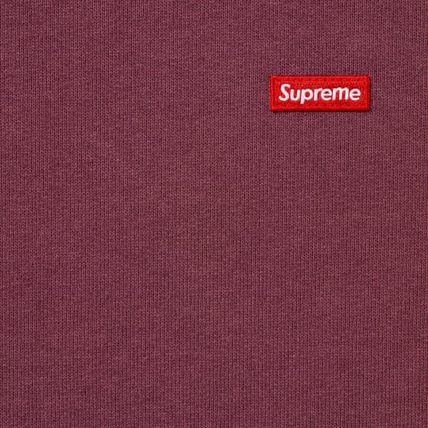 Supreme Small Box Crewneck - Maroon (front)