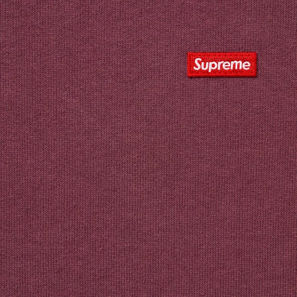 Supreme Small Box Crewneck - Maroon (front)