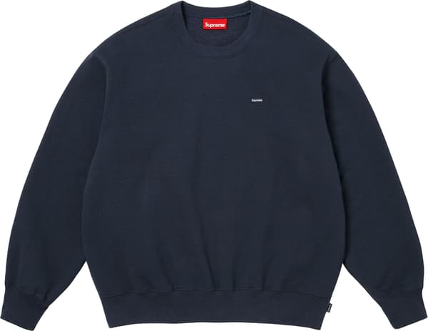 Supreme Small Box Crewneck - Navy (front)