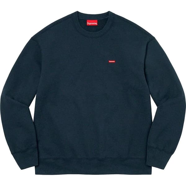 Supreme Small Box Crewneck - Navy (front)