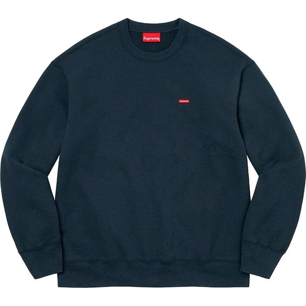 Supreme Small Box Crewneck - Navy (front)