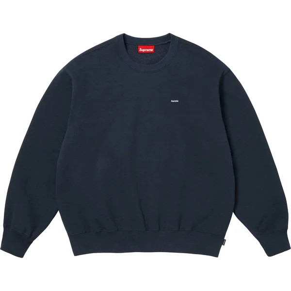 Supreme Small Box Crewneck - Navy (front)