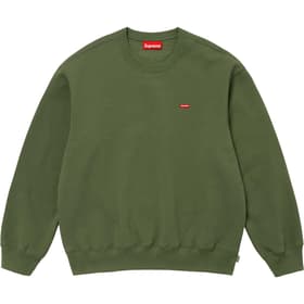 Supreme Small Box Crewneck Olive