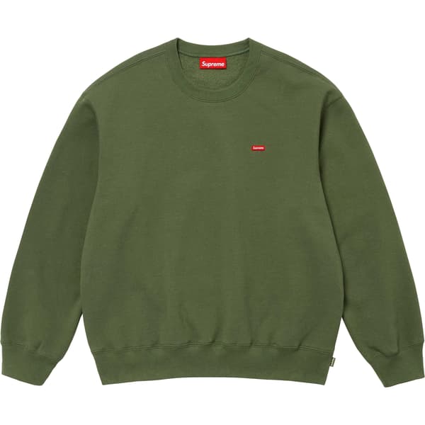 Supreme Small Box Crewneck - Olive (front)