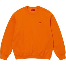 Supreme Small Box Crewneck Rust Orange