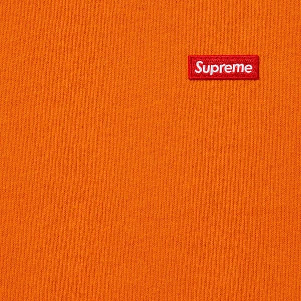 Supreme Small Box Crewneck - Rust Orange (front)