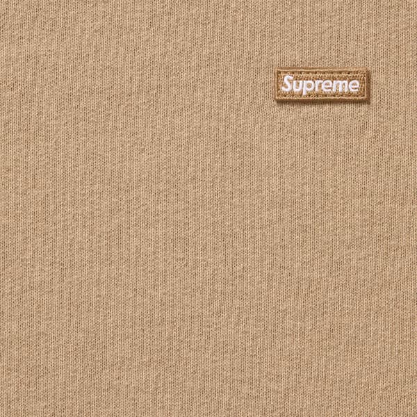Supreme Small Box Crewneck - Tan (front)