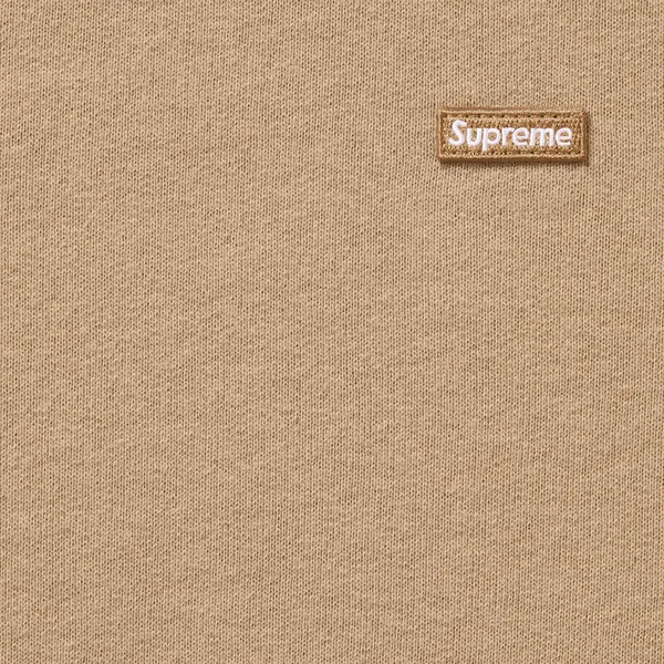 Supreme Small Box Crewneck - Tan (front)