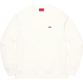 Supreme Small Box Crewneck White