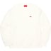 Supreme Small Box Crewneck - White (front)