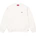 Supreme Small Box Crewneck - White (front)
