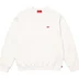 Supreme Small Box Crewneck - White (front)