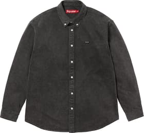 Supreme Small Box Denim Shirt Black