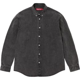 Supreme Small Box Denim Shirt Black