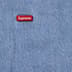 Supreme Small Box Denim Shirt - Washed Indigo (front)