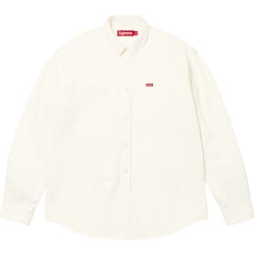 Supreme Small Box Denim Shirt White
