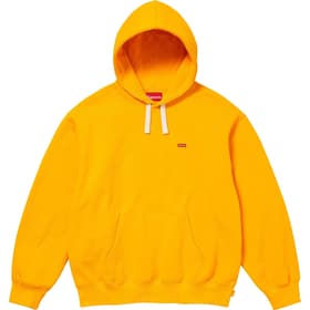 Supreme Small Box Drawcord Hooded Sweatshirt Bright Gold