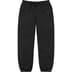 Supreme Small Box Drawcord Sweatpant - Black (front)