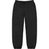 Supreme Small Box Drawcord Sweatpant - Black (front)