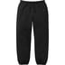 Supreme Small Box Drawcord Sweatpant - Black (front)