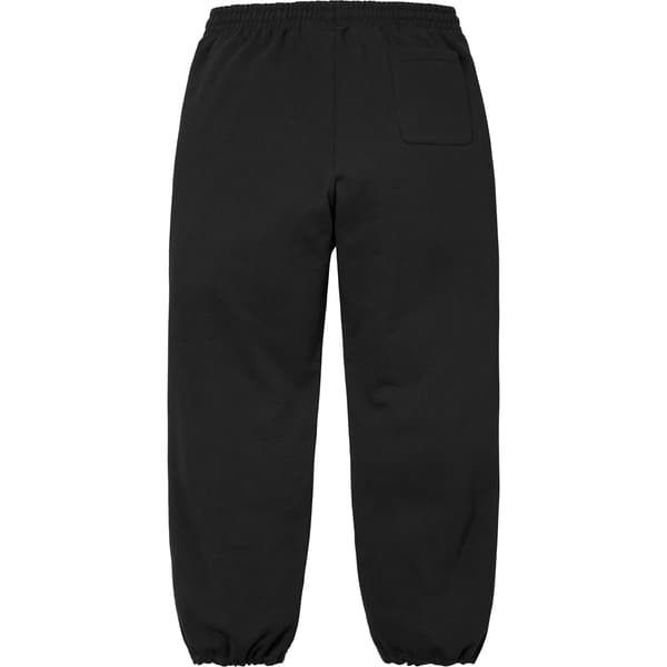Supreme Small Box Drawcord Sweatpant - Black (front)