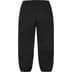 Supreme Small Box Drawcord Sweatpant - Black (front)