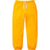 Supreme Small Box Drawcord Sweatpant - Bright Gold (front)