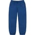Supreme Small Box Drawcord Sweatpant - Dark Royal (front)