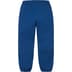 Supreme Small Box Drawcord Sweatpant - Dark Royal (front)