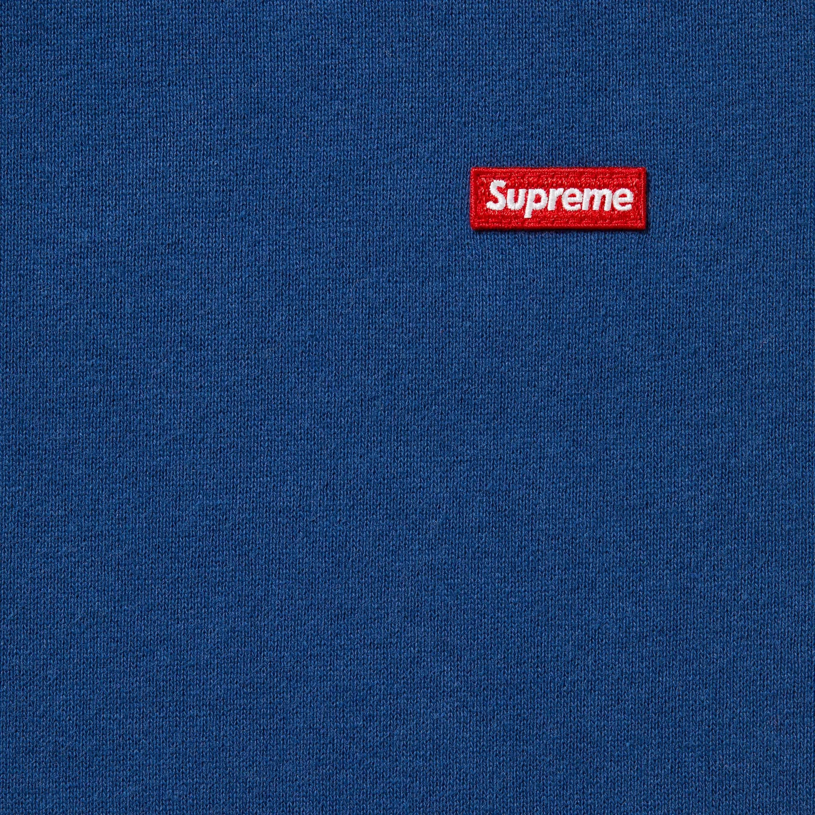 Supreme Small Box Drawcord Sweatpant - Dark Royal (front)