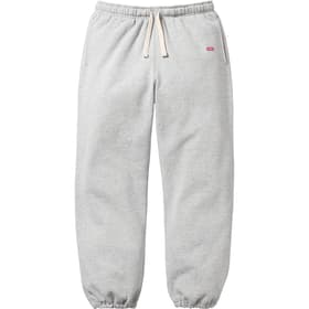 Supreme Small Box Drawcord Sweatpant Heather Grey
