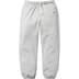 Supreme Small Box Drawcord Sweatpant - Heather Grey (front)