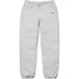 Supreme Small Box Drawcord Sweatpant - Heather Grey (front)