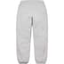 Supreme Small Box Drawcord Sweatpant - Heather Grey (front)